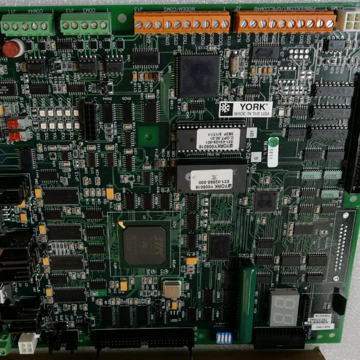 Yk 331-02430-601 Main Board / AC Micro-Board / Centrifugal Chiller Main Control Microprocessor Board — For Compressor Parts