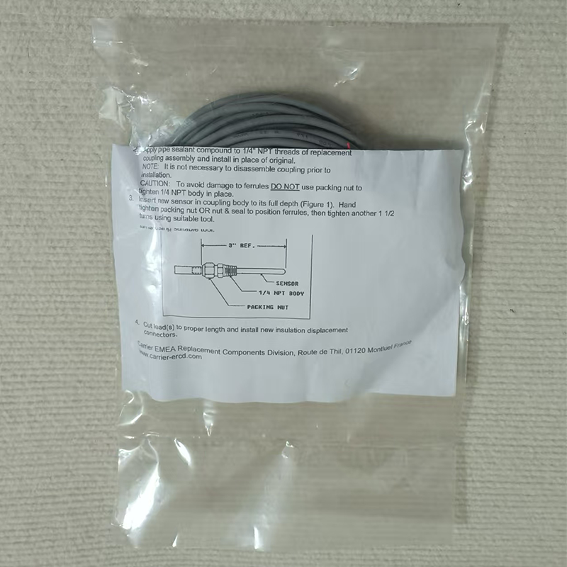 Fast Shipping: Carrier 30GB660002 Temperature Sensor with Thermistor — Refrigeration Compressor & Chiller Spare Part