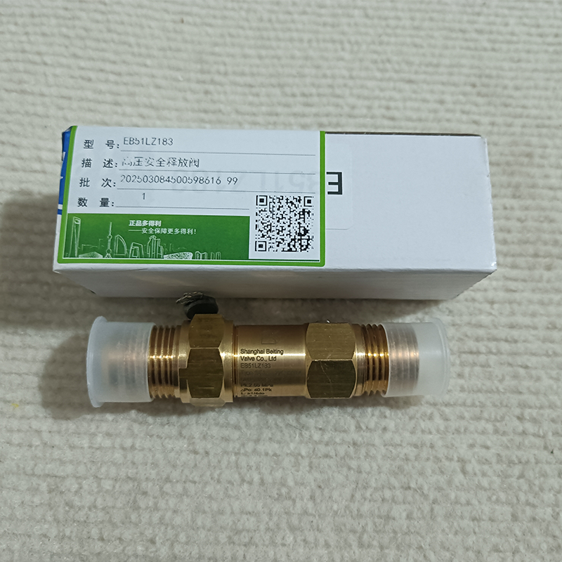 Carrier EB51LZ183 Piston Chiller Pressure Relief Valve / Safety Valve — HVAC Valve Repair Part