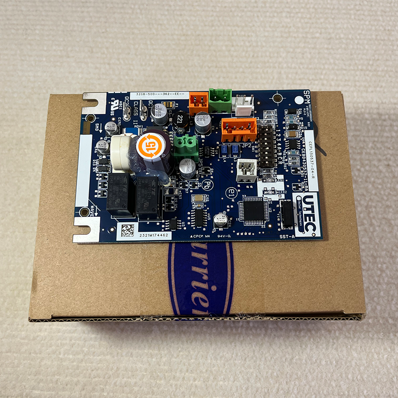 Carrier SPM Circuit Board 32GB500362 — Central Air Conditioning Mainboard (Compatible with 30RB and 30RQ Heat Pump Units)
