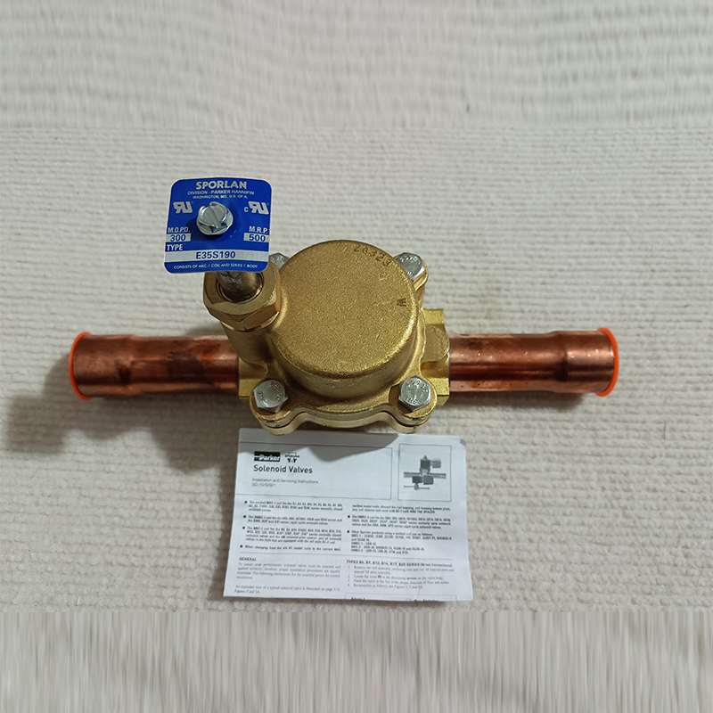 Trane VAL08781 Main Oil Circuit Solenoid Valve / Oil Control Valve — Refrigeration Compressor Valve Accessory