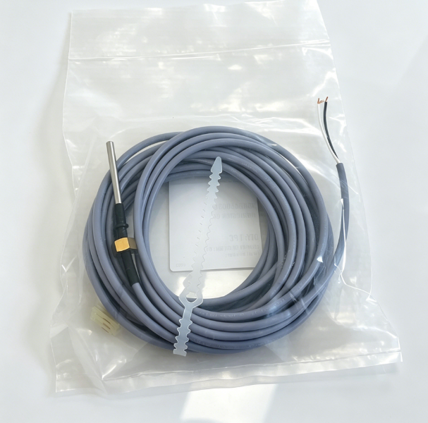 Carrier 30RB660036 Temperature Sensor — HVAC Water Temperature Probe with Thermistor — Refrigeration Equipment Spare Part