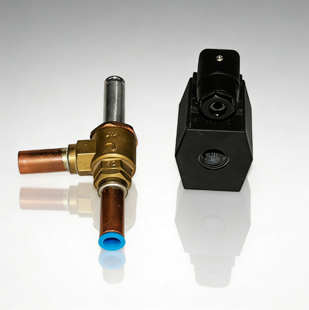 Carrier Cooling Solenoid Valve XM12FB009 — Compatible with 30HXC Chillers — Central Air Conditioning Valve Repair Part