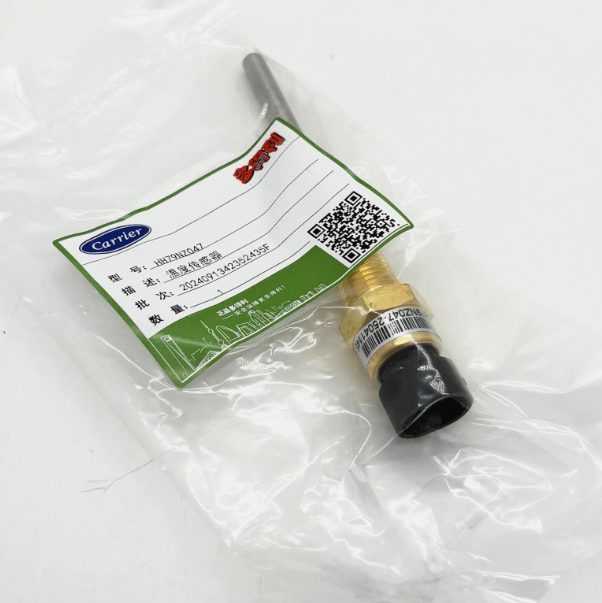 Carrier Temperature Sensor HH79NZ047 — Chiller Water Temperature Probe (Used as a Refrigeration Compressor Accessory)
