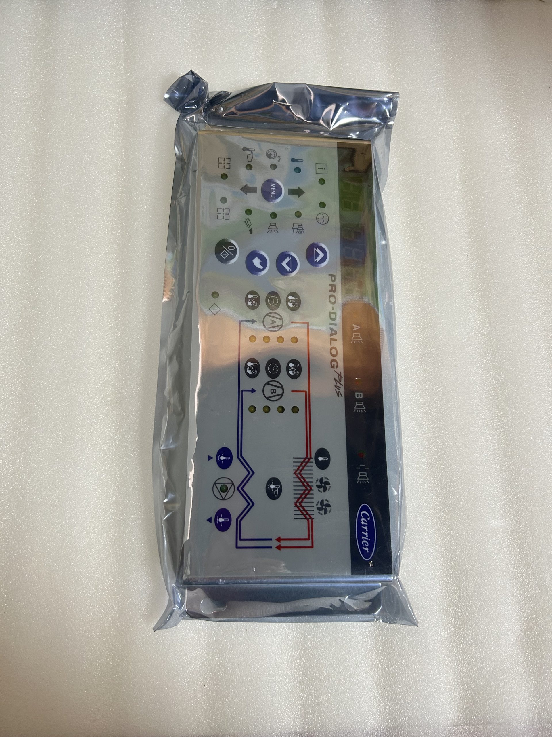 Commercial Chiller Component: Carrier Display Screen 32GB500092EE — For Refrigeration Compressors