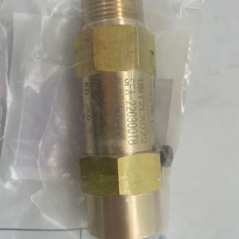 Carrier UM12LA022 Safety Valve / Refrigerant Spring-Loaded Safety Relief Valve for Water-Cooled Screw Chiller Refrigeration Equipment