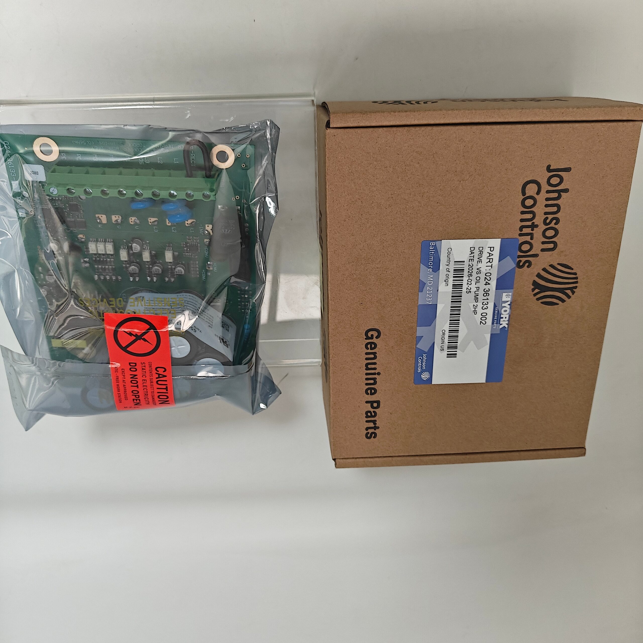 Yk 024-36133-002 2HP Oil Pump VFD Board / Central Air Conditioning Main Control Board / Centrifugal Chiller Circuit Board