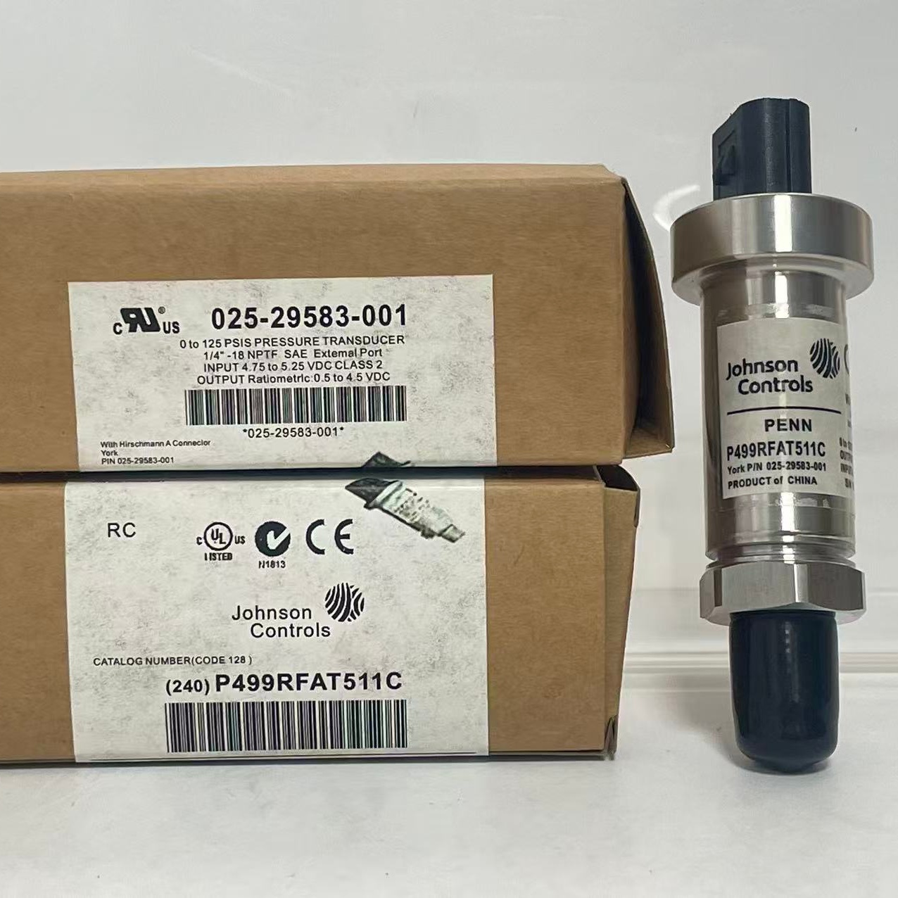 Wholesale In-Stock Yk 025-29583-001 Refrigerant Pressure Sensor / Evaporator Suction Low-Pressure Transmitter – HVAC/R Equipment Parts