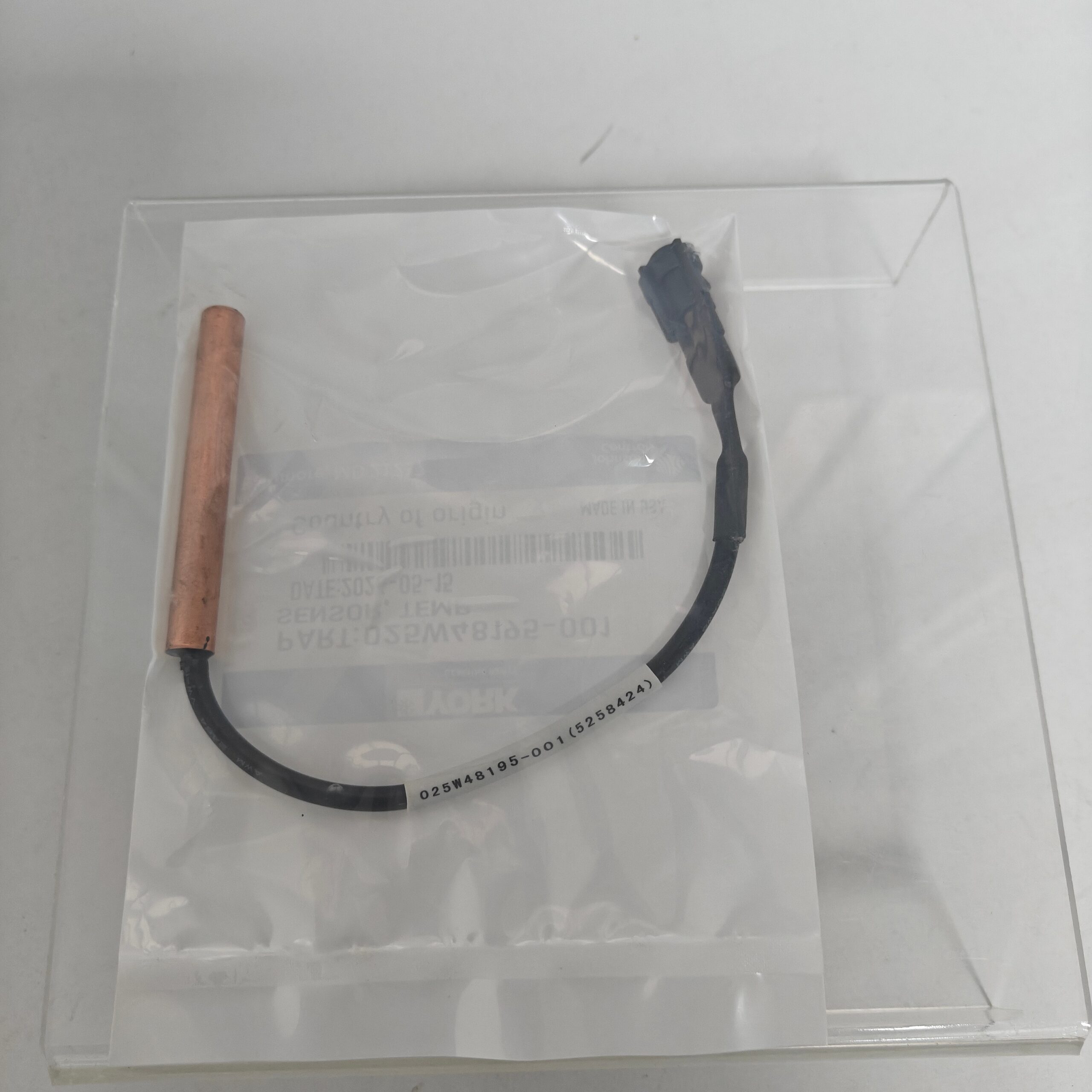 Yk 025W48195-101 Temperature Sensor / Compressor Discharge High-Temperature NTC Thermistor Probe (HVAC Accessory)