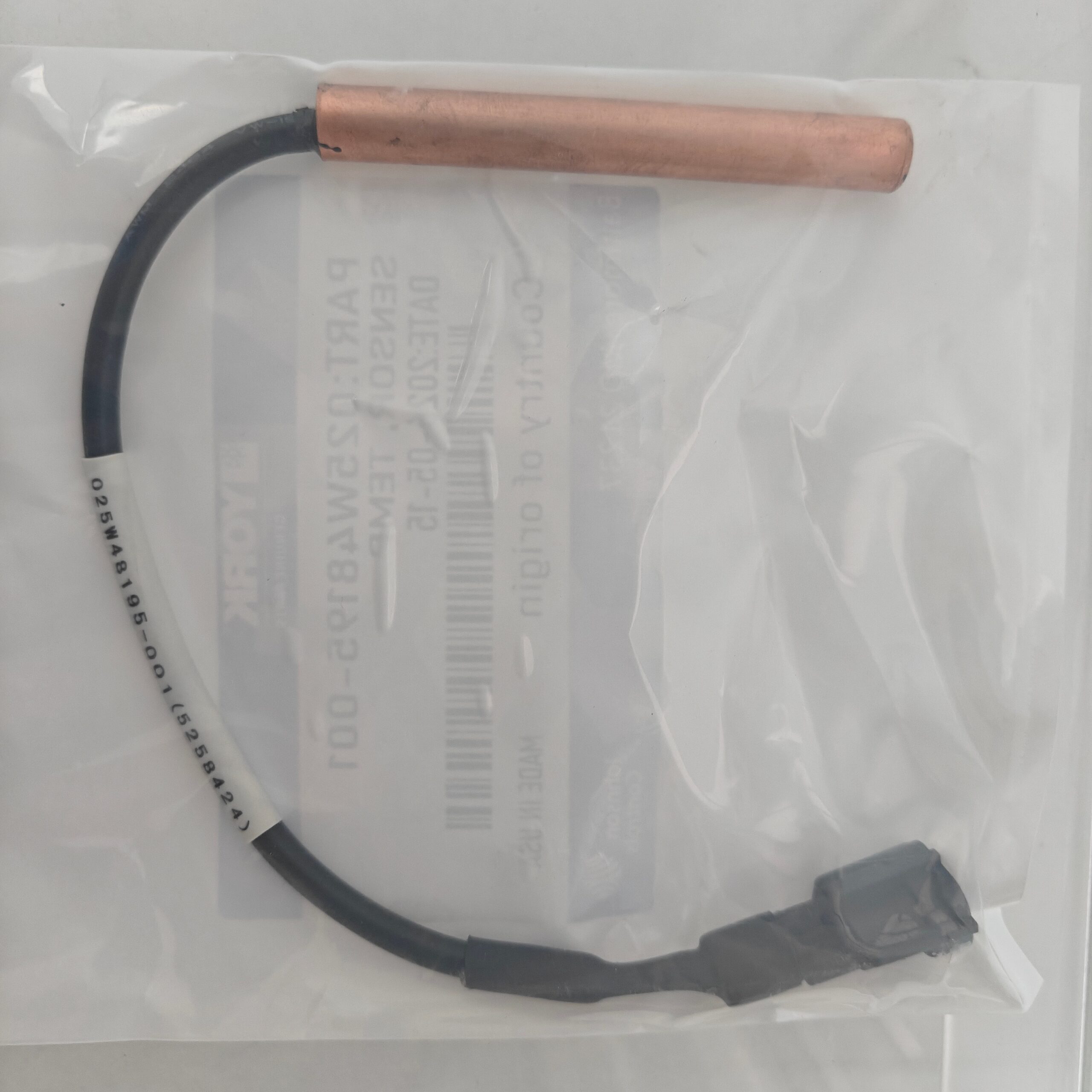 Yk 025W48195-101 Temperature Sensor / Compressor Discharge High-Temperature NTC Thermistor Probe (HVAC Accessory)