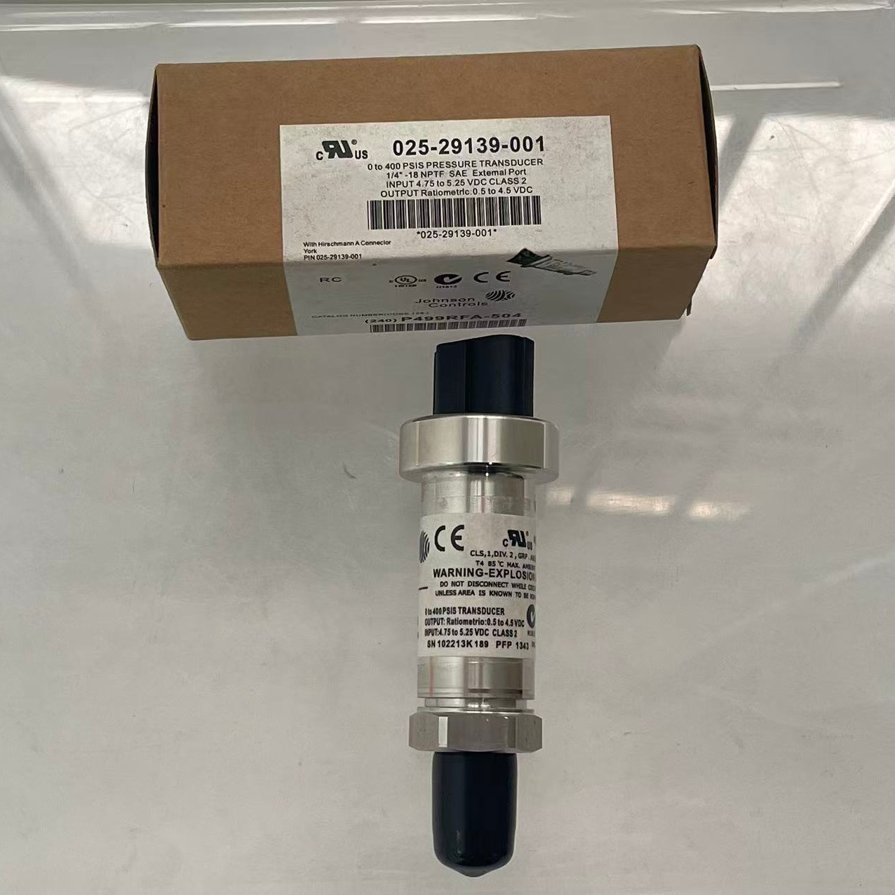 Yk 025-29139-000 Pressure Sensor / High-Pressure Refrigerant Transmitter (Factory Price, Fast Shipping) – For Water-Cooled Screw Chiller Units