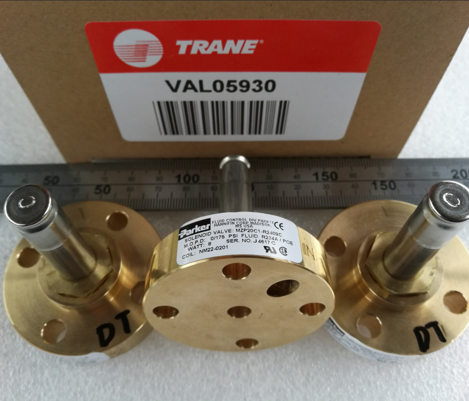 Trane VAL05930 Slide Valve Load/Unload Solenoid Valve – Compressor Refrigeration Equipment Valve (Maintenance/Replacement Part)