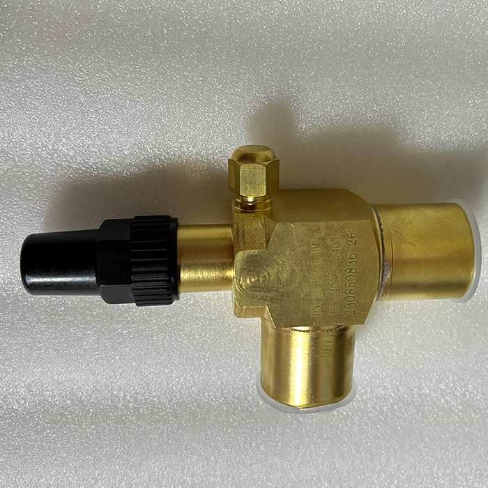 Yk 022-10022-000 Liquid Line Right-Angle Shut-off Valve (Chiller Valve Accessory for Central Air Conditioning)