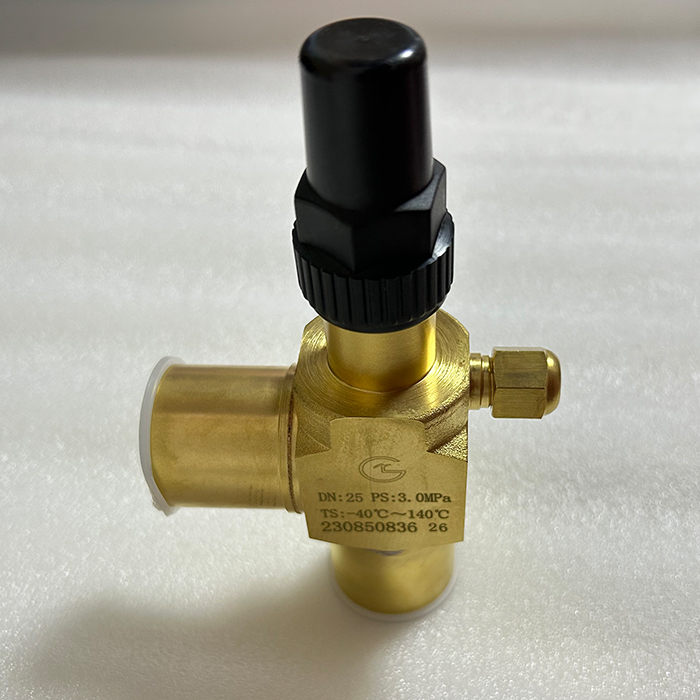 Yk 022-10022-000 Liquid Line Right-Angle Shut-off Valve (Chiller Valve Accessory for Central Air Conditioning)