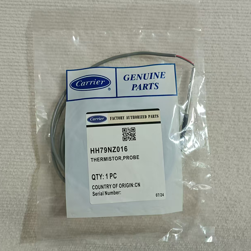 Carrier HH79NZ016 Pipe-Clamp NTC Water Temperature Sensor (Probe) – for 30HX series air-cooled screw chiller/heat pump units.