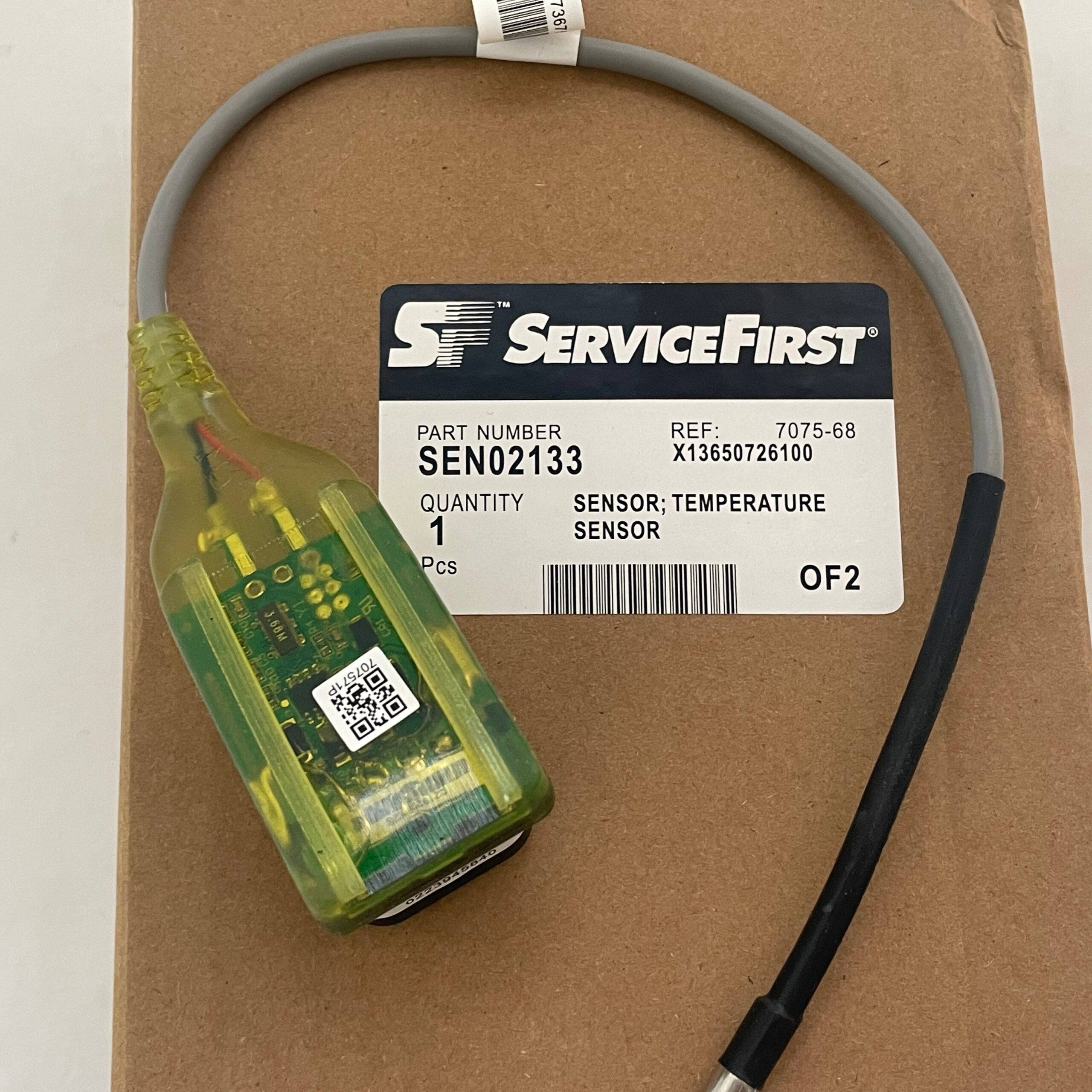 Trane SEN02133 Immersion Temperature Sensor – HVAC Water Temperature Transmitter – Thermistor Probe