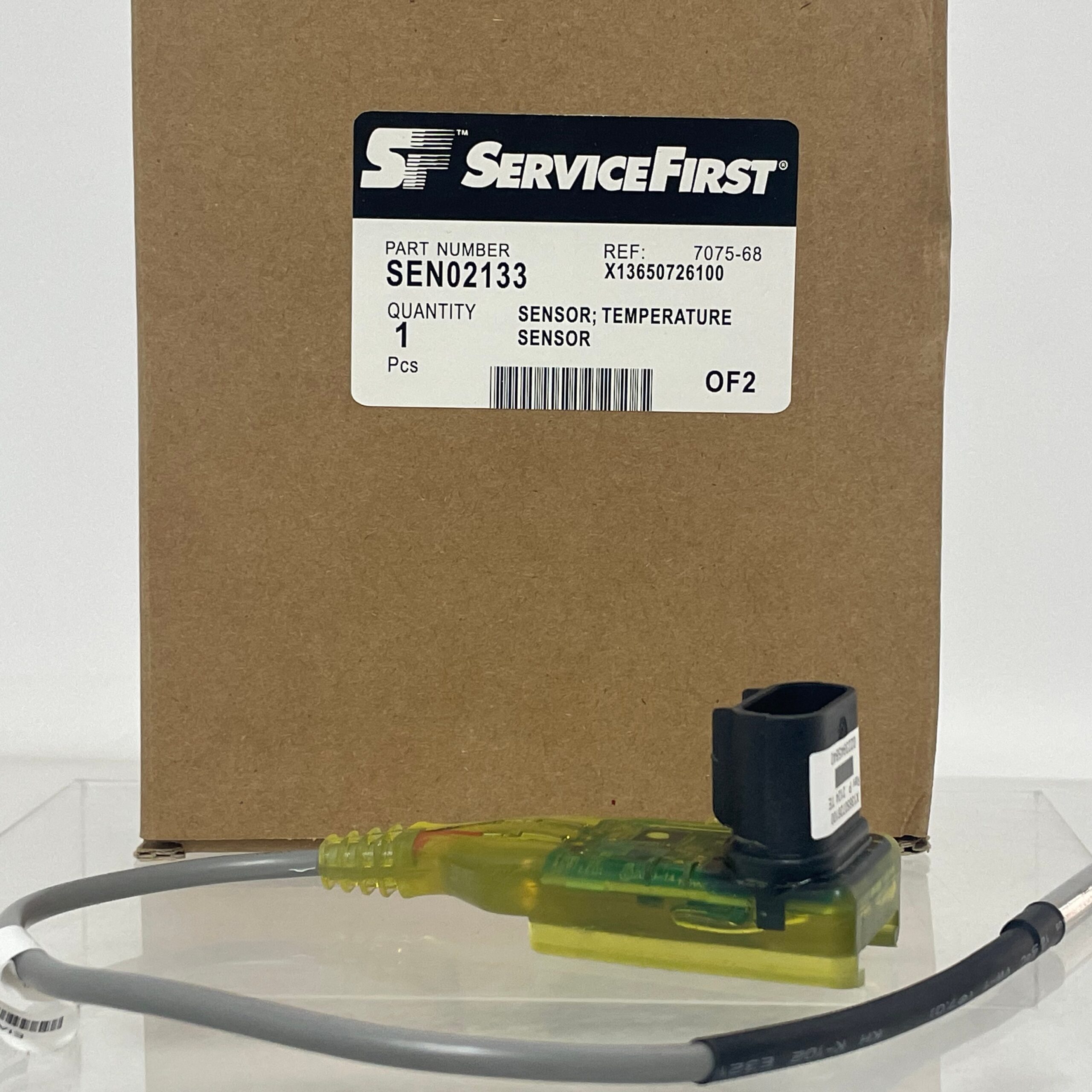Trane SEN02133 Immersion Temperature Sensor – HVAC Water Temperature Transmitter – Thermistor Probe